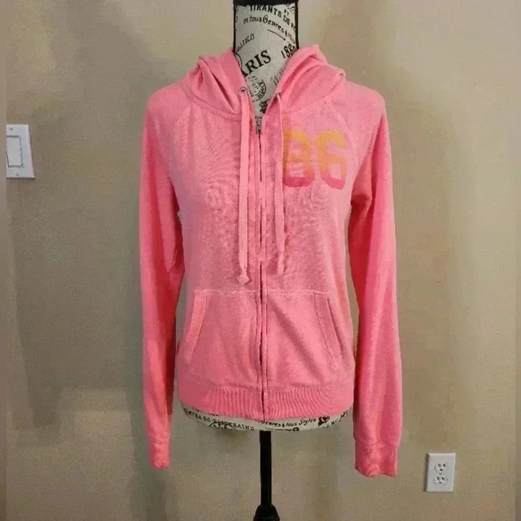 PINK Victoria's Secret Pink Zip-Up Hoodie - Picture 2 of 11